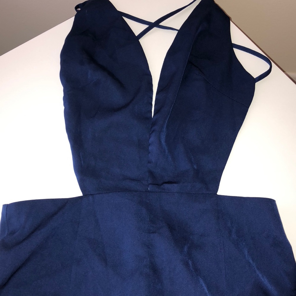 Navy blue dress